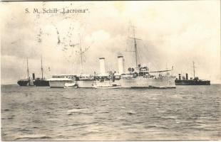 1906 K.u.K. Kriegsmarine S.M. Schiff Lacroma / SMS Lacroma (Ex-Tiger) osztrák-magyar haditengerészet yachtja (ex-Panther-osztályú torpedócirkálója)
