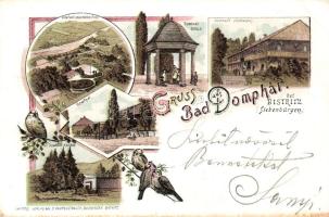 1898 Domphát Bath Litho