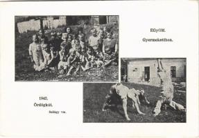 1942 Ördögkút, Treznea (Szilágy vm.); EGYOM gyermekotthon / orphanage (EK)