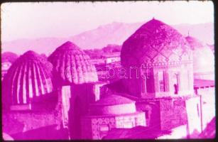 31 db Szamarkand, Bokhara, Taskent városokkal kapcsolatos diák, 31 db3×2 cm