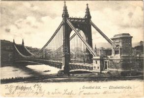 1904 Budapest, Erzsébet híd (EK)