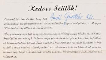 7 klf katonai okmány, nyomtatvány, köztük igazolványi lap, leszerelési jegy stb