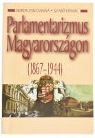 Boros Zsuzsanna, Szabó Dániel: Parlamentarizmus Magyarországon. (1867-1944). Bp., 1999, Korona. 354 p. Kiadói papírkötés, jó állapotban.