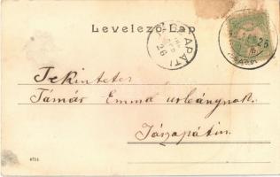 1904 Budapest II. Máriaremete, az új templom. Schwarz J. kiadása (szakadás / tear)