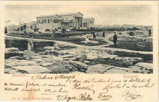 1901 Budapest III. Aquincum. Divald Károly 131. sz. (EK)