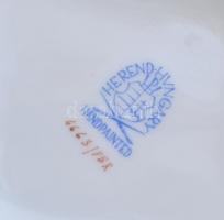 Herendi nagyméretű kézzel festett sorszámozott PBR mintás jelzett porcelán váza hibátlan. m: 27cm