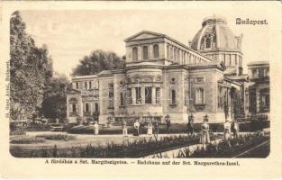 1901 Budapest XIII. Margitszigeti fürdőház. Ganz Antal 55. (EK)