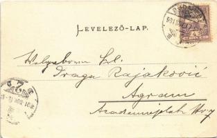 1901 Budapest XIII. Margitszigeti fürdőház. Ganz Antal 55. (EK)