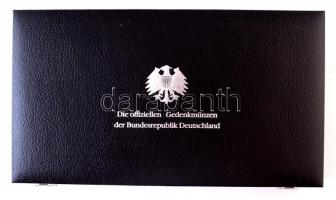 "Die offiziellen Gedenkmünzen der Bundesrepublik Deutschland" dekoratív érmetartó kazetta ...