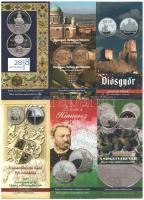 2004-2018. 38db klf színes MNB tájékoztató emlékpénzekhez