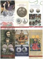 2004-2018. 38db klf színes MNB tájékoztató emlékpénzekhez