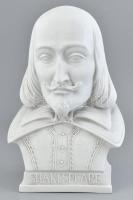 Herendi Shakespeare mellszobor, Tervező:Jenő Hanzély (1919-2000), bisquit porcelán, jelzett, kopott, m:24,5 cm