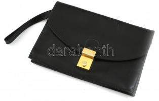 Bőr autós táska. 23x16 cm