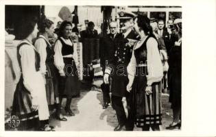 Horthy opening the International Faire