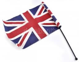 Brit zászló 47x32 cm műanyag rúdon