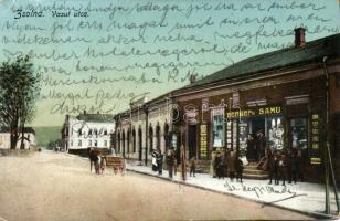 Zsolna Berger Samu boltjával (Ek)