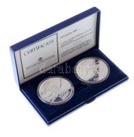 1994. 1000Ft Ag "Nyári olimpia - Atlanta" + 1995. 1000Ft Ag "Nyári Olimpia-Atlanta - ...