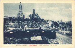 Redipuglia, Cimitero di Guerra, Veduta e dettaglio d un settore / WWI Italian military cemetery