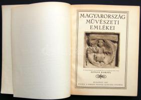 1927 Divald Kornél Magyarország művészeti emlékei könyv, szép állapotban