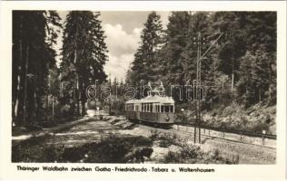 ~1960 Thüringer Waldbahn zwischen Gotha-Friedrichroda-Tabarz und Waltershausen / tram