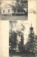 1911 Konyár, Református templom és paplak