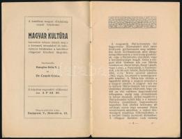 Bangha Béla: Magyarok Nagyasszonya. Bp., Magyar Kultúra. Különlenyomat a Magyar Kultúra 1929. októbe...
