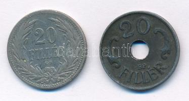 1892KB 20f Ni + 1941. 20f Fe T:3,2 Adamo K3, P4.1