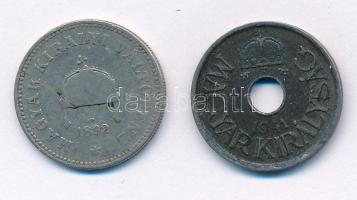 1892KB 20f Ni + 1941. 20f Fe T:3,2 Adamo K3, P4.1