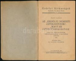 Az erdélyi magyar színészet hőskora 1792-1821. Nagy Lázár visszaemlékezései. Bevezetéssel ellátta: D...