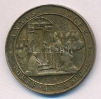 Vatikán 1900. "XIII. Leó" kétoldalas Br emlékérem (30mm). Szign.: Bianchi T:3 ph.
Vatican...