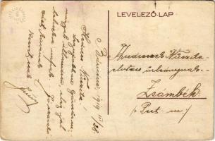 1919 Bánréve, indóház, vasútállomás (fa)