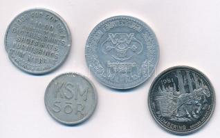 Amerikai Egyesült Államok / Illinois / Chicago 50c értékű Al zseton + DN "KSM Sör" kétolda...