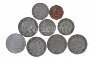 Portugália 1918-1988. 1c Br - 1Esc Cu-Ni (9xklf) T:2-3
Portugal 1918-1988. 1 Centavo Br - 1 Escudo ...