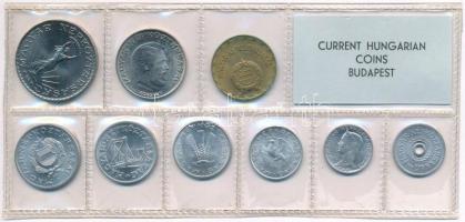 1972. 2f-10Ft (9xklf) érmés forgalmi sor fóliatokban T:1 kis patina Adamo FO5
