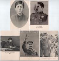 Sztálin / Stalin - 5 db képeslap / 5 postcards