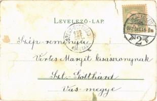 1902 Chocolaterie francaise, Vienne / Csokoládé, Cacao, csemege cukorkák és sütemények / French choc...