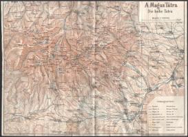Dr. Szontagh Miklós: Tátrakalauz. Útmutató a Magas Tátrába s a Tátravidéki fürdőkbe. Bp., 1905, Sing...