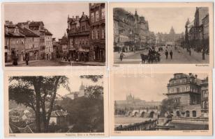 Praha, Prag; - 8 pre-1945 unused postcards