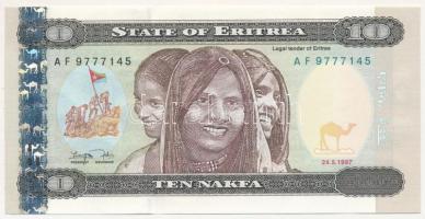 Eritrea 1997. 10N T:I  Eritrea 1997. 10 Nakfa C:UNC  Krause P#3