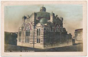1917 Sofia, Sophia, Sofiya; La Synagogue / synagogue. Verlag Jv. D. Bajdaroff (EK)