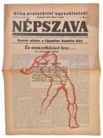 1945 Népszava. 1945. május 1. Szerk.: Szakasits Árpád, 8 p.