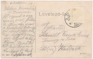 1916 Érsekújvár, Nové Zámky; Magyar kender és lenipar gyár rt. előbb Salzmann és Társa. 438. Adler J...