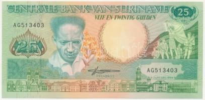 Suriname 1988. 25G T:I Suriname 1988. 25 Gulden C:UNC Krause P#132.b
