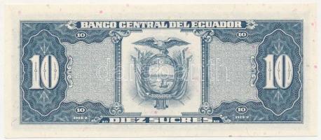 Ecuador 1986. 10S T:I 
Ecuador 1986. 10 Sucres C:UNC
Krause P#121