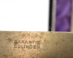 Berndorf alpakka 6 személyes evőeszköz készlet díszdobozban. Jelzett. Doboz sérült