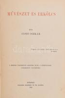 Jászi Oszkár: Művészet és erkölcs. Társadalomtudományi Könyvtár. Bp., 1904, Politzer Zsigmond és Fia...