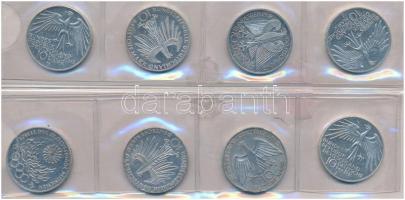 Német Szövetségi Köztársaság 1972. 10M Ag "Müncheni Olimpia - Stadion" (3x) "D" ...