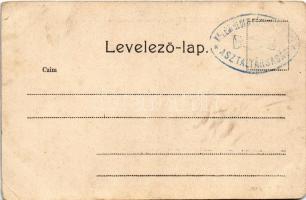 Budapest I. Alagút utca, omnibusz Odol reklámmal, gyógyszertár, dohány és szivar bolt, Reisz A. üzle...