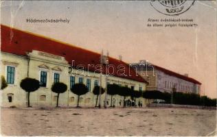 1923 Hódmezővásárhely, Állami óvónőképző intézet és állami polgári fiúiskola (Rb)