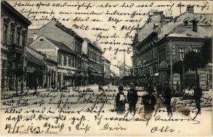 1903 Miskolc, Széchenyi utca, Schweitzer üzlete. Kardos József kiadása (fa)